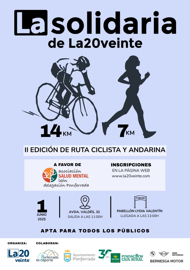 Inscripción La Solidaria de la 20